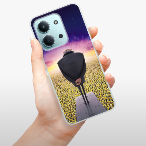 Silikonový kryt iSaprio - Xiaomi Redmi 15C - Gru a mimoni