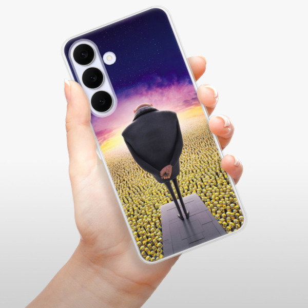 Silikonový kryt iSaprio - Samsung Galaxy S25 FE - Gru a mimoni