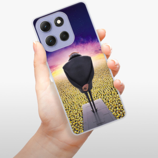 Silikonový kryt iSaprio - Motorola Moto G86 5G - Gru a mimoni