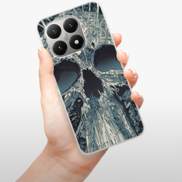 Silikonový kryt iSaprio - Xiaomi 15T - Abstract Skull