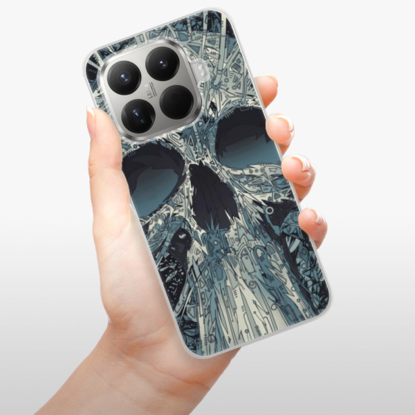 Silikonový kryt iSaprio - Xiaomi 15T Pro - Abstract Skull