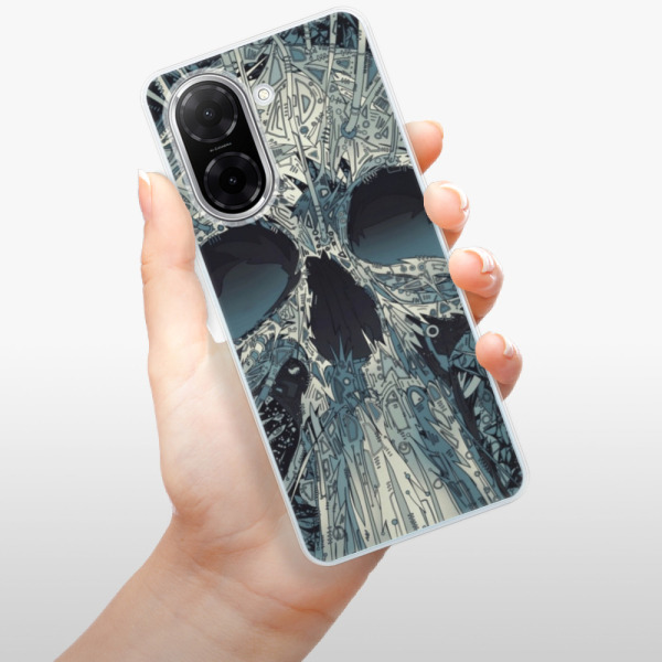 Silikonový kryt iSaprio - Xiaomi Redmi A5 - Abstract Skull