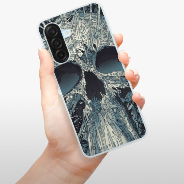 Silikonový kryt iSaprio - Samsung Galaxy A17 / A17 5G - Abstract Skull