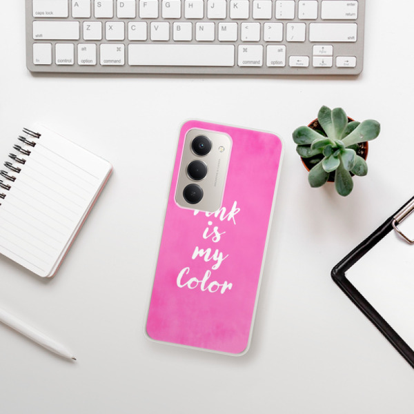 Silikonový kryt iSaprio - Xiaomi Redmi 15 - Pink is my color