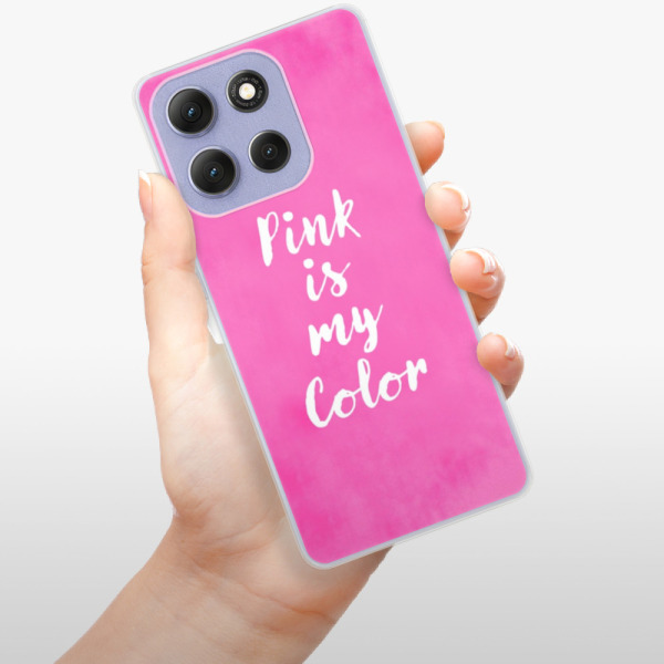 Silikonový kryt iSaprio - Motorola Moto G86 5G - Pink is my color