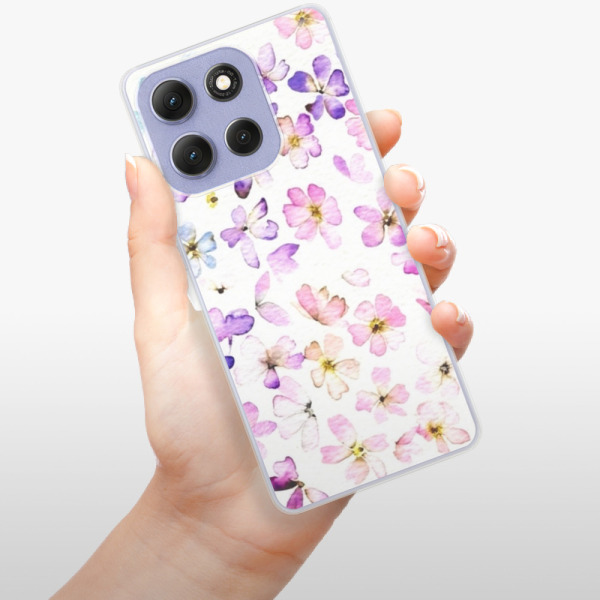 Silikonový kryt iSaprio - Motorola Moto G86 5G - Wildflowers
