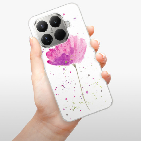 Silikonový kryt iSaprio - Xiaomi 15T Pro - Poppies