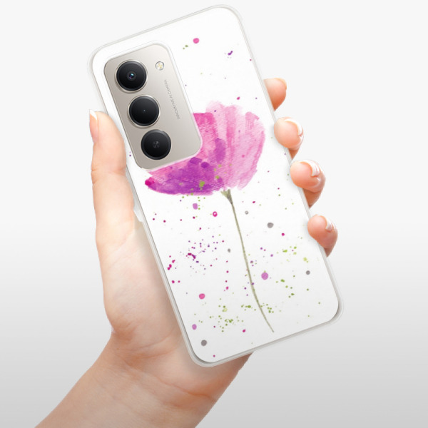 Silikonový kryt iSaprio - Xiaomi Redmi 15 - Poppies