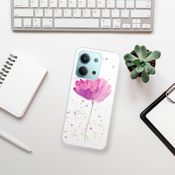 Silikonový kryt iSaprio - Xiaomi Redmi 15C - Poppies