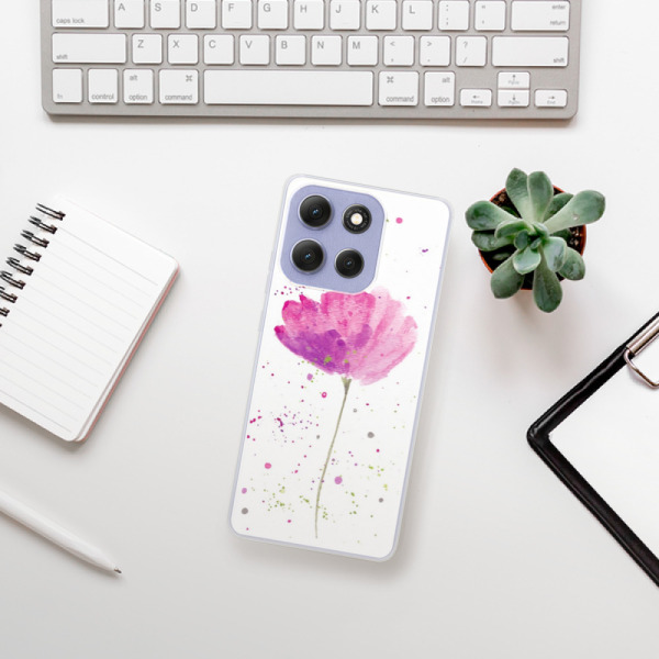 Silikonový kryt iSaprio - Motorola Moto G86 5G - Poppies