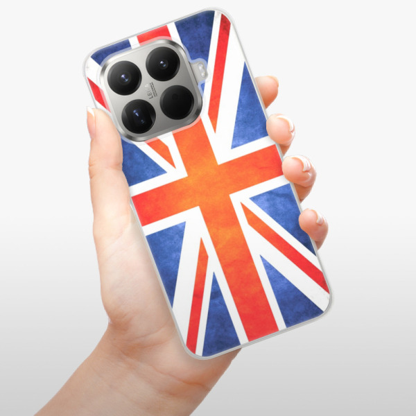Silikonový kryt iSaprio - Xiaomi 15T Pro - vlajka Velká Británie