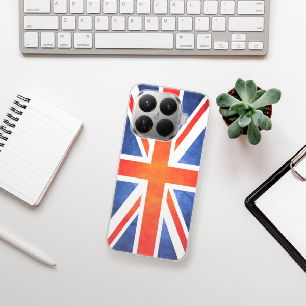 Silikonový kryt iSaprio - Xiaomi 15T Pro - vlajka Velká Británie