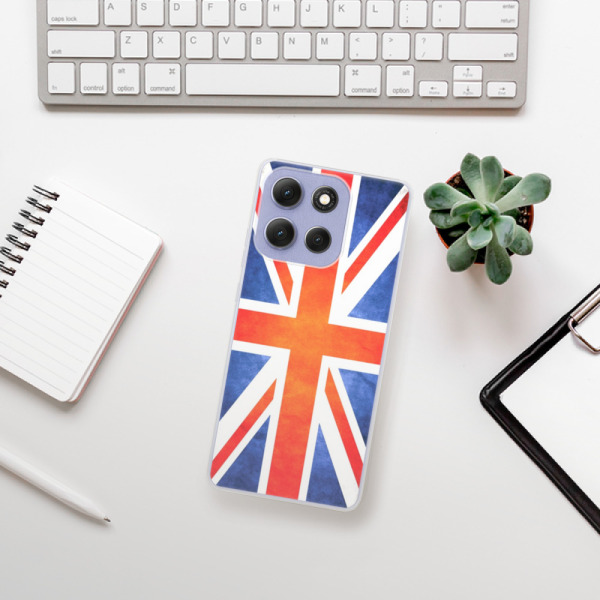 Silikonový kryt iSaprio - Motorola Moto G86 5G - vlajka Velká Británie