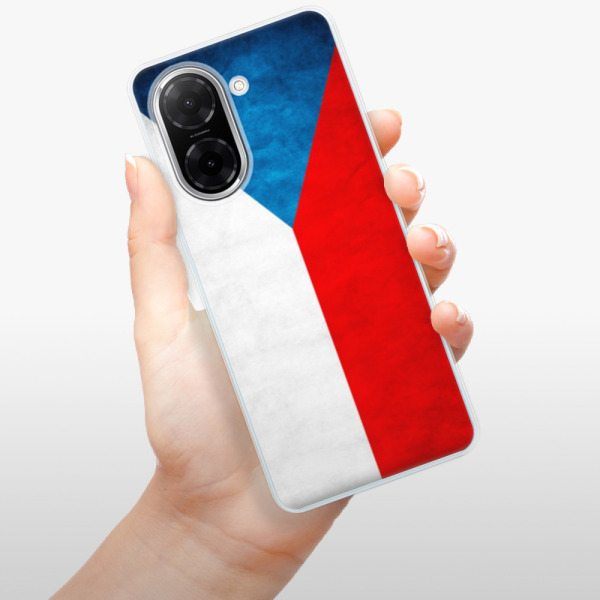 Silikonový kryt iSaprio - Xiaomi Redmi A5 - česká vlajka