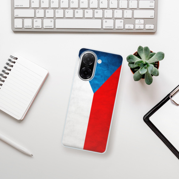 Silikonový kryt iSaprio - Xiaomi Redmi A5 - česká vlajka