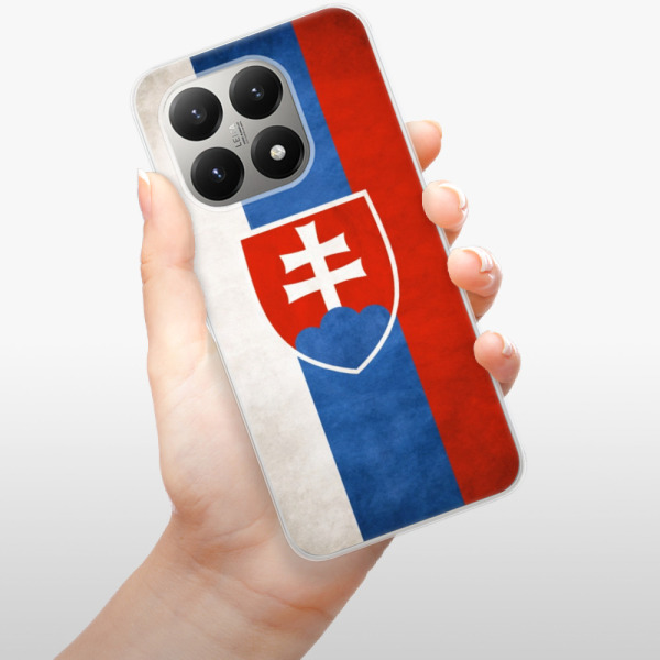 Silikonový kryt iSaprio - Xiaomi 15T - vlajka Slovensko