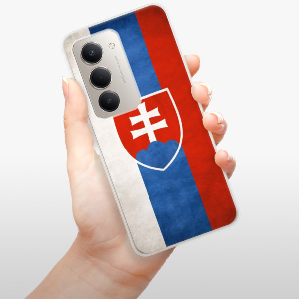 Silikonový kryt iSaprio - Xiaomi Redmi 15 - vlajka Slovensko