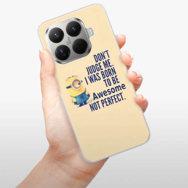 Silikonový kryt iSaprio - Xiaomi 15T Pro - Be Awesome Mimoň