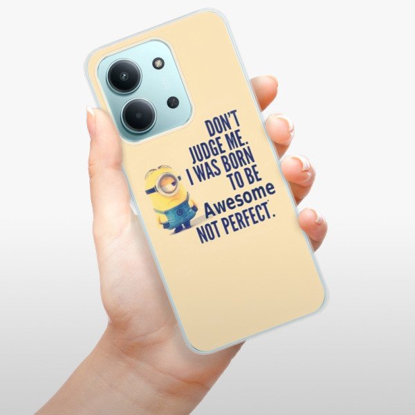 Silikonový kryt iSaprio - Xiaomi Redmi 15C - Be Awesome Mimoň