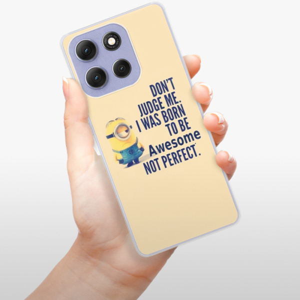 Silikonový kryt iSaprio - Motorola Moto G86 5G - Be Awesome Mimoň