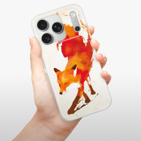 Silikonový kryt iSaprio - Apple iPhone 17 Pro - Fast Fox