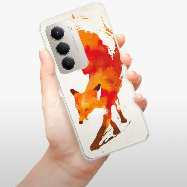 Silikonový kryt iSaprio - Xiaomi Redmi 15 - Fast Fox