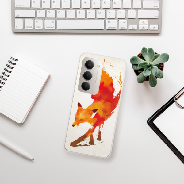 Silikonový kryt iSaprio - Xiaomi Redmi 15 - Fast Fox