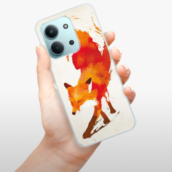 Silikonový kryt iSaprio - Xiaomi Redmi 15C - Fast Fox