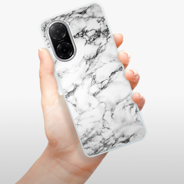 Silikonový kryt iSaprio - Xiaomi Redmi A5 - Bílý mramor 01