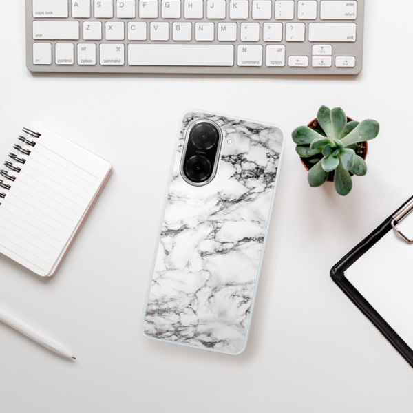 Silikonový kryt iSaprio - Xiaomi Redmi A5 - Bílý mramor 01