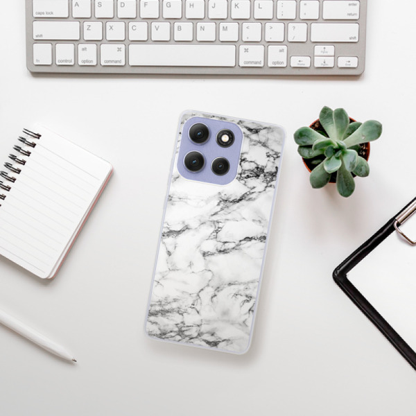 Silikonový kryt iSaprio - Motorola Moto G86 5G - Bílý mramor 01