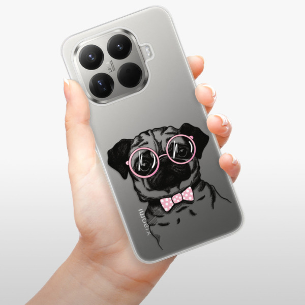 Silikonový kryt iSaprio - Xiaomi 15T Pro - Mops