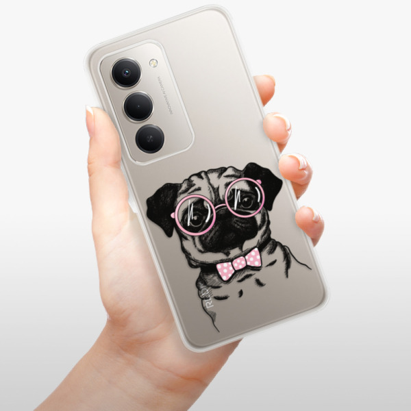 Silikonový kryt iSaprio - Xiaomi Redmi 15 - Mops