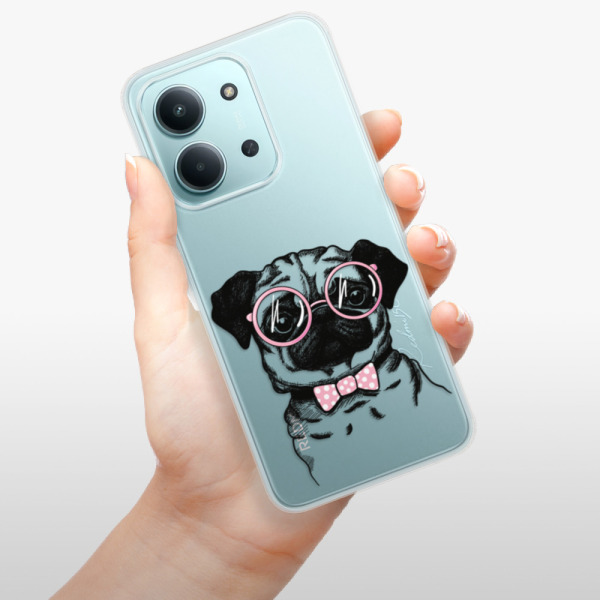 Silikonový kryt iSaprio - Xiaomi Redmi 15C - Mops