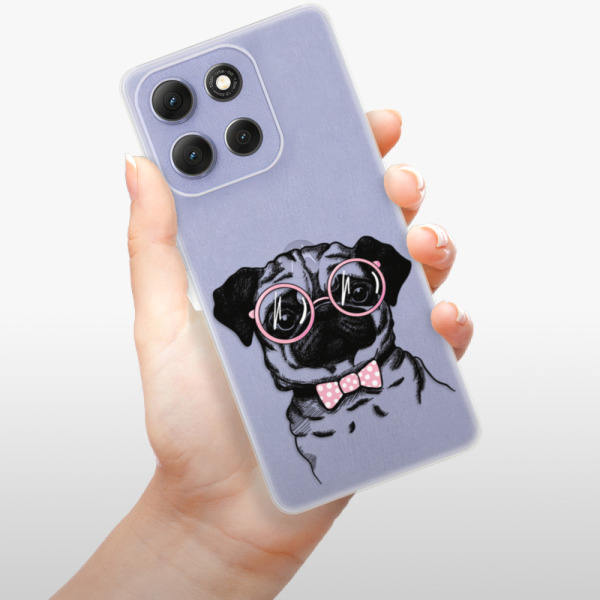 Silikonový kryt iSaprio - Motorola Moto G86 5G - Mops