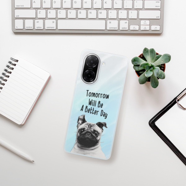 Silikonový kryt iSaprio - Xiaomi Redmi A5 - Better Day Mopsík