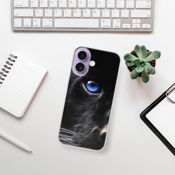 Silikonový kryt iSaprio - Apple iPhone 17 - Black Puma