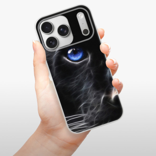 Silikonový kryt iSaprio - Apple iPhone 17 Pro - Black Puma