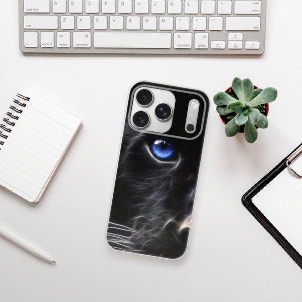 Silikonový kryt iSaprio - Apple iPhone 17 Pro - Black Puma