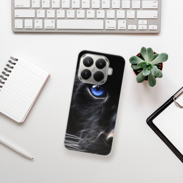 Silikonový kryt iSaprio - Xiaomi 15T Pro - Black Puma