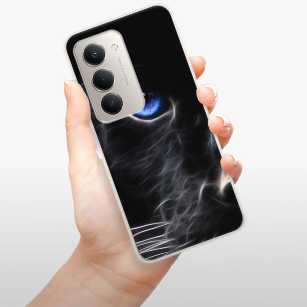 Silikonový kryt iSaprio - Xiaomi Redmi 15 - Black Puma