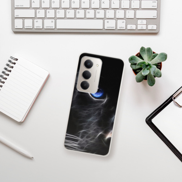 Silikonový kryt iSaprio - Xiaomi Redmi 15 - Black Puma