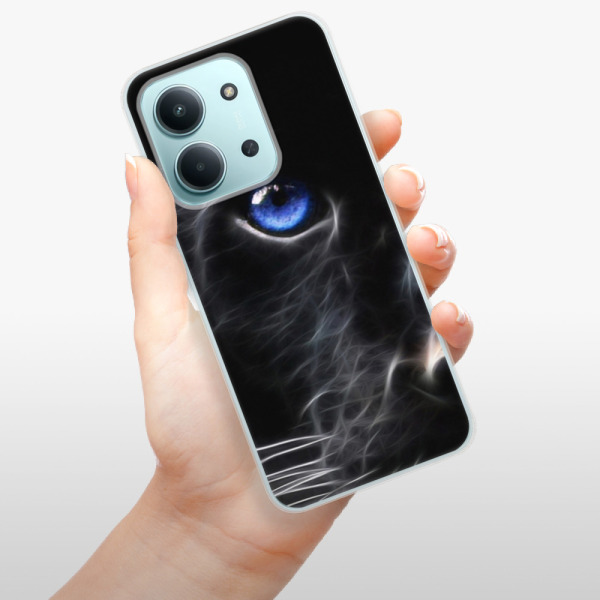 Silikonový kryt iSaprio - Xiaomi Redmi 15C - Black Puma