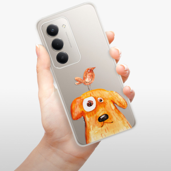 Silikonový kryt iSaprio - Xiaomi Redmi 15 - Dog And Bird
