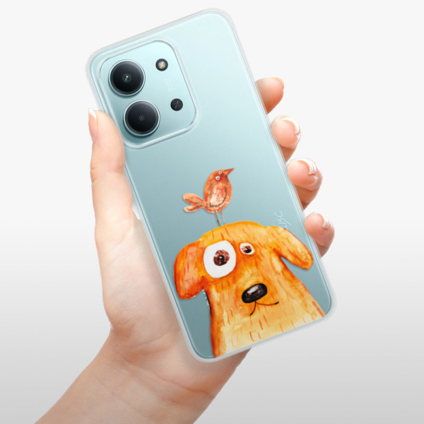Silikonový kryt iSaprio - Xiaomi Redmi 15C - Dog And Bird