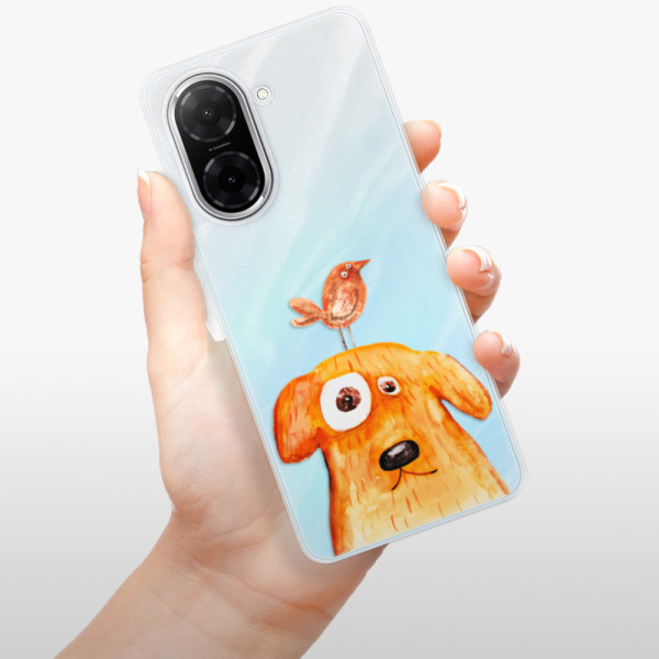 Silikonový kryt iSaprio - Xiaomi Redmi A5 - Dog And Bird