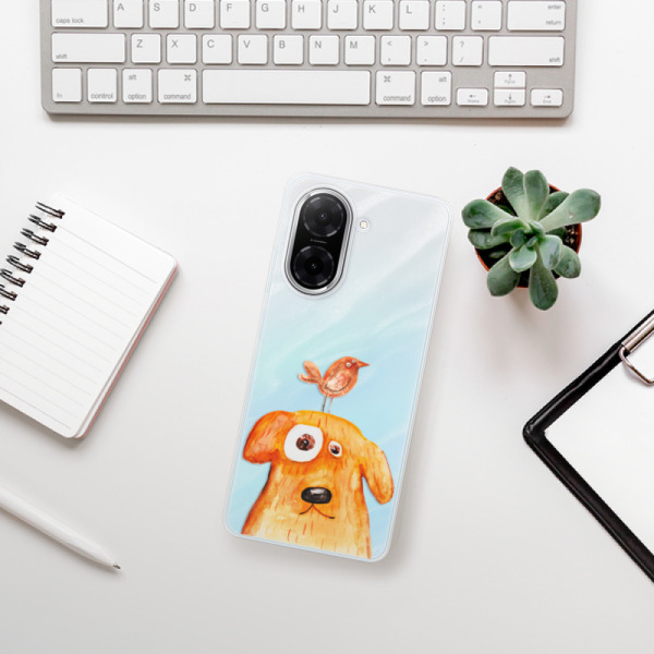 Silikonový kryt iSaprio - Xiaomi Redmi A5 - Dog And Bird