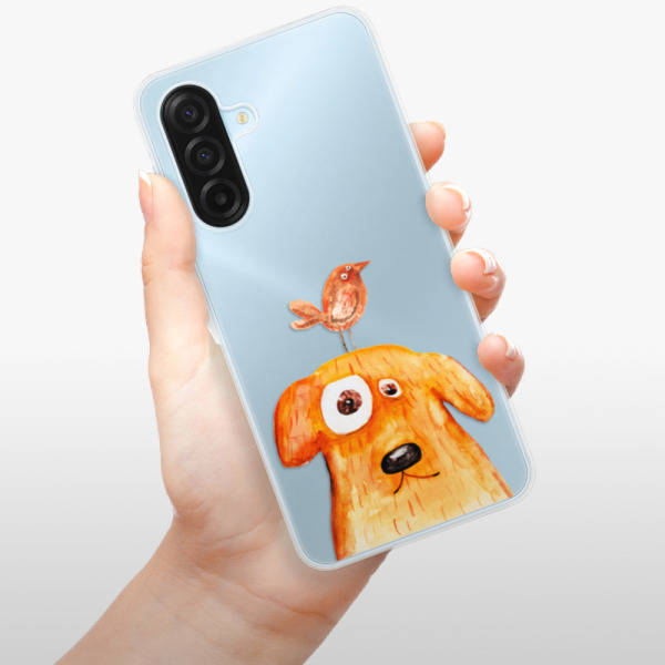 Silikonový kryt iSaprio - Samsung Galaxy A17 / A17 5G - Dog And Bird