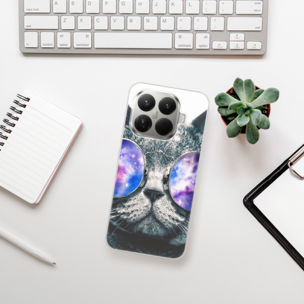 Silikonový kryt iSaprio - Xiaomi 15T Pro - Galaxy Cat