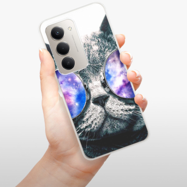 Silikonový kryt iSaprio - Xiaomi Redmi 15 - Galaxy Cat